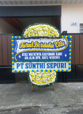 Papan Bunga Duka di Bandarraya